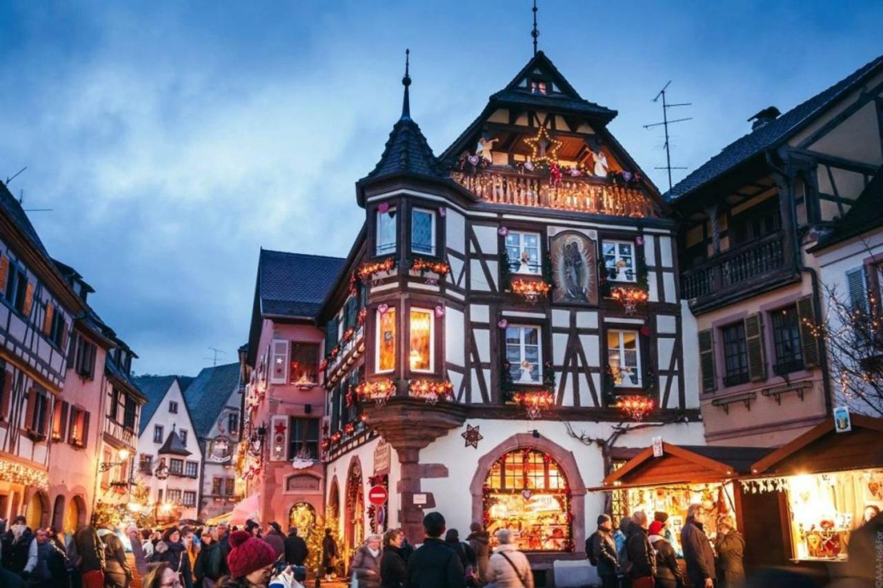 Au Bon Vieux Port Maison De Vacances Alsacienne A 10Mn De Ribeauville, Riquewihr Et Kaysersberg Selestat Exterior photo